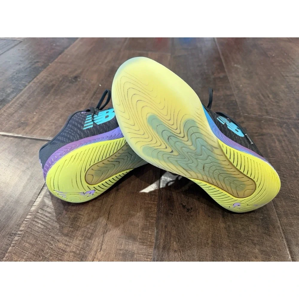 New Balance Men's‎ FuelCell 996v5 Tennis Shoes MCH996E5 in Black/Purple - Picture 5 of 6